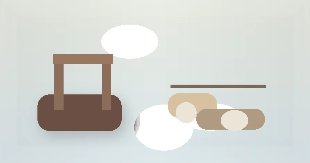 Beginner Walking Plan for Seniors guide visual with a chair, walking shoes, and support surface.