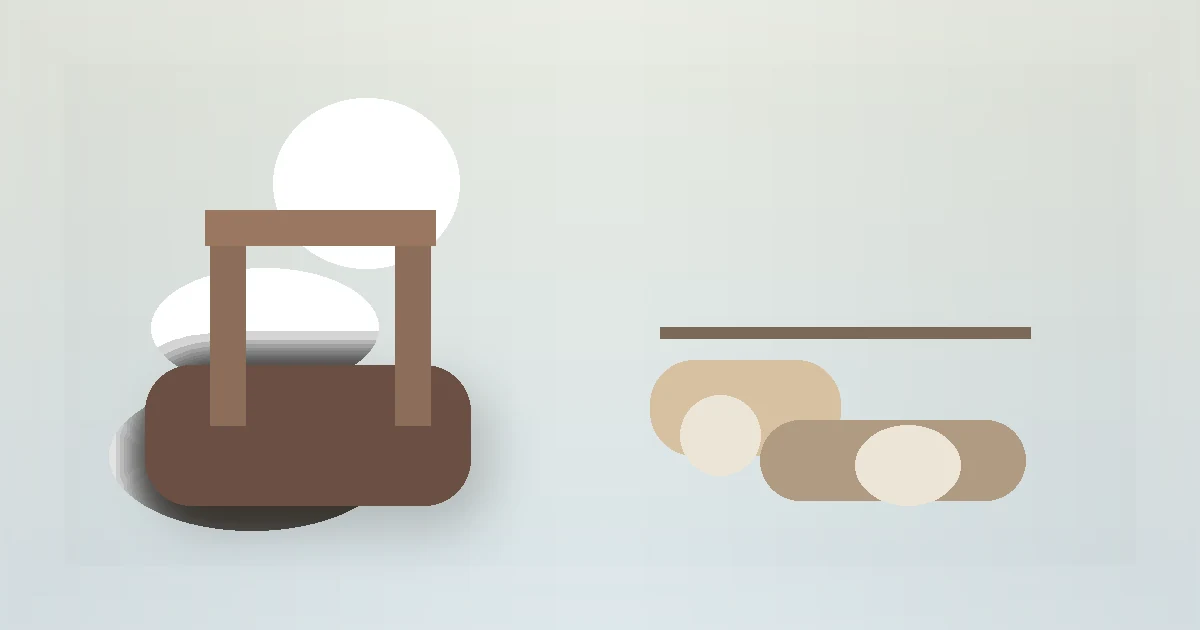 Comfortable Walking Shoes After 60: What to Look For guide visual with a chair, walking shoes, and support surface.