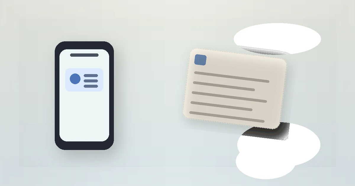 How to Set Up Emergency SOS on iPhone and Android guide visual with a phone screen and settings note cards.
