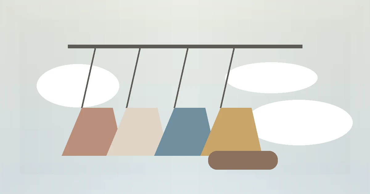 Style After 60: Simple Wardrobe Basics guide visual with a simple closet rack and comfortable shoes.